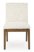 Marxmore - Dining Upholstered Side Chair (Set of 2) - Beige / Brown Benchcraft®