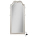 Colwood - Full Floor Mirror With LED Lighting And Storage Hooks - Silver Furniture Max