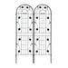 Metal Garden Trellis Rustproof Trellis For Climbing Plant Outdoor Flower Support Daily Nest