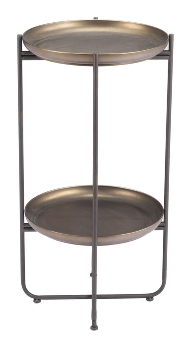 Bronson - Accent Table - Bronze Zuo Modern