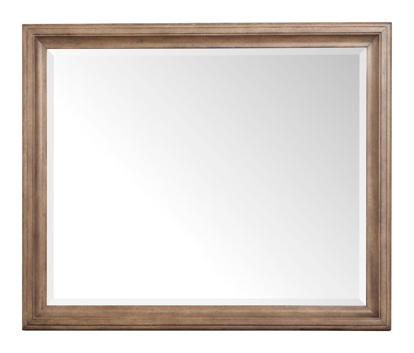 Adler Court - Landscape Mirror - Florentine Walnut Magnussen Furniture