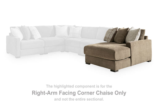 Camellia-Court - RAF Corner Chaise - Coffee Benchcraft®