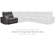 Samperstone - LAF Zero Wall Power Recliner - Gray Signature Design by Ashley®