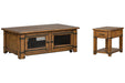 Chesterfield - Lift Top Storage Caster Cocktail Table Set Magnussen Furniture