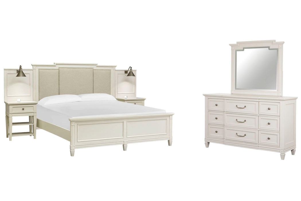 Willowbrook - Upholstered Wall Panel Bedroom Set Magnussen Furniture