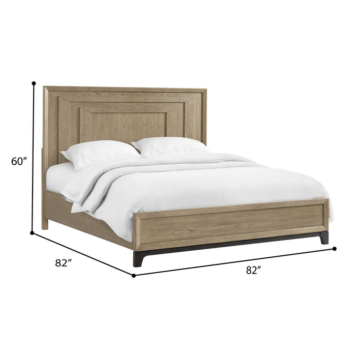 King Panel Bed - Brown Emerald Home