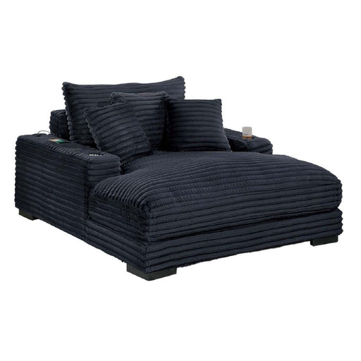 Chaise Lounge With 2 Cup Holders And USB Ports Home Essentials