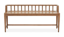 Lindon - Arm Bench With Low Back - Light Brown Magnussen Furniture