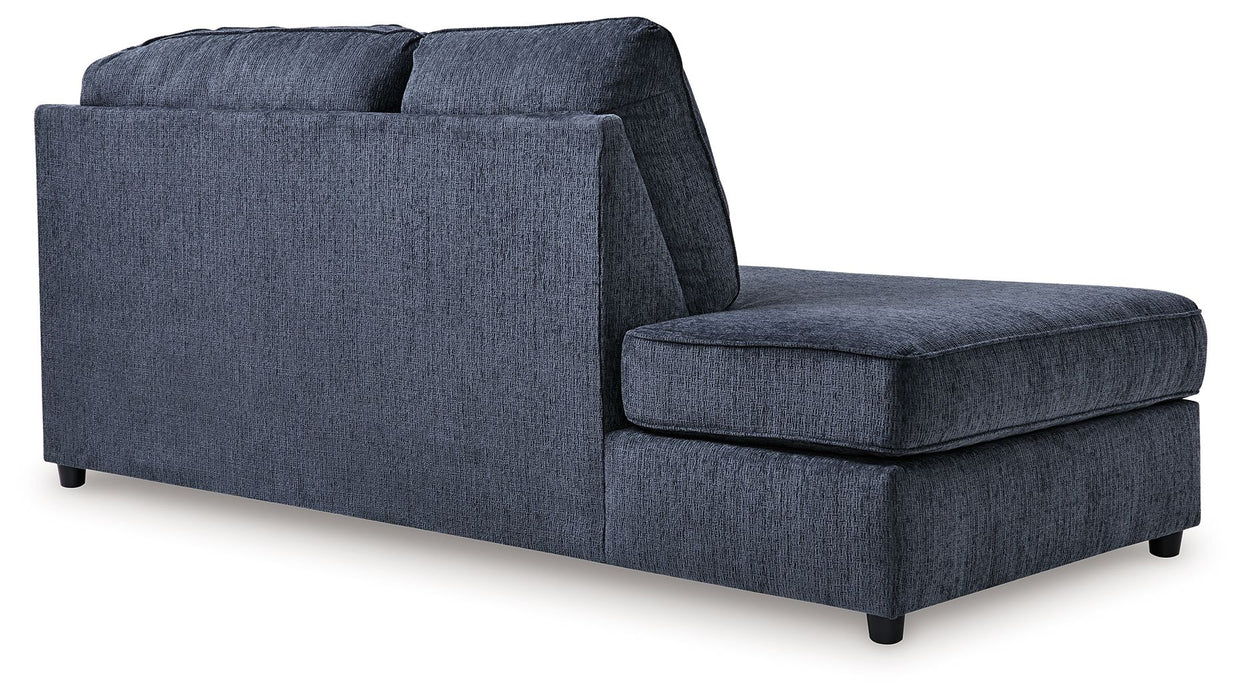 Albar Place - Laf Corner Chaise - Cobalt Signature Design by Ashley®