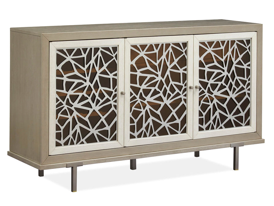 Lenox - Server - Warm Silver Magnussen Furniture