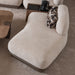 Bristol Point - Armless Chaise - Fawn / Saddle Brown Michael Amini
