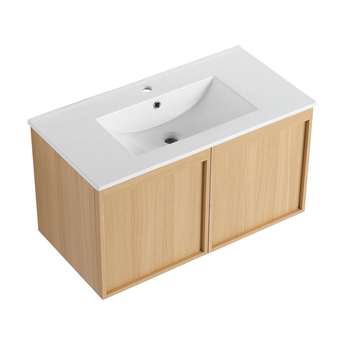 Floating Bathroom Vanity With Sink Combo Home Essentials