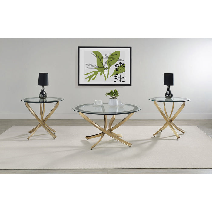 Connors - Round Table Set Furniture Max