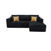 L - Shape Full Compressed Upholstered Sectional Home Essentials