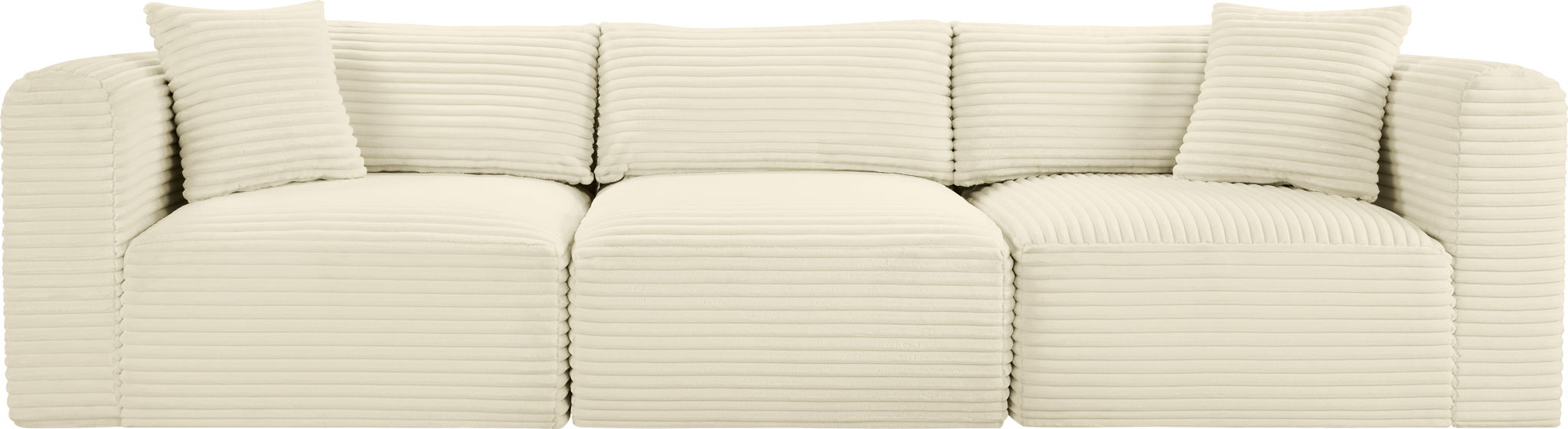 Shaggy - 3 Seat Modular Sofa Meridian Furniture