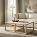 Ellis - Open Frame Coffee Table With Lower Shelf - Natural Jennifer Taylor Home