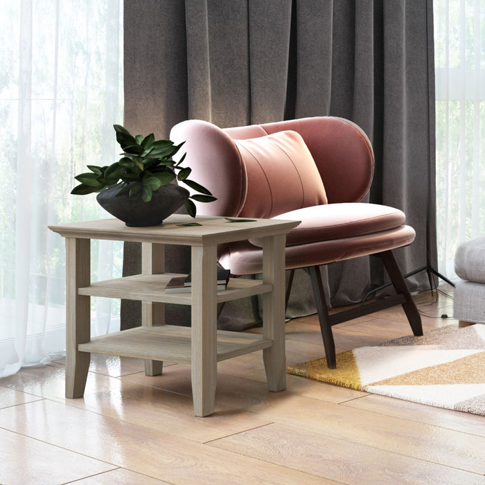 Acadian - Narrow Side Table, Handcrafted Simpli-Home