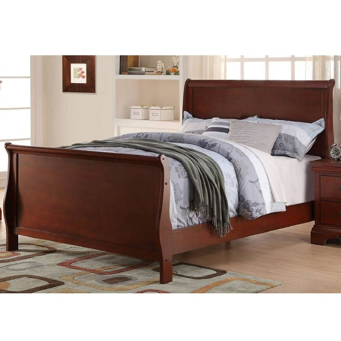 Sleigh Design Bed Home Essentials