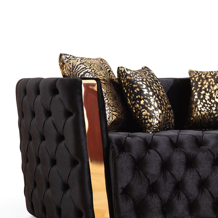 Naomi - Button Tufted Loveseat Matrix Furniture Group
