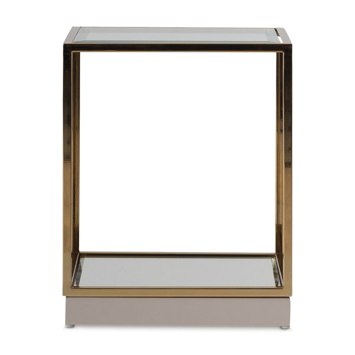 Savannah Breeze - End Table - Bright Gold