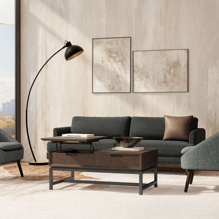 Banting - Lift Top Coffee Table - Walnut Brown Simpli-Home