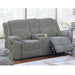 Motion Loveseat With Console Home Essentials