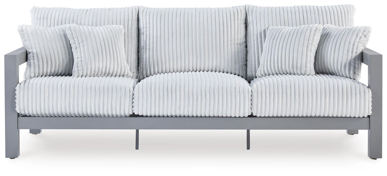 Hurley Park - Sofa With Cushion - Gray Signature Design by Ashley®