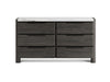 Keaton - Double Drawer Dresser - Black Magnussen Furniture