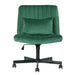Criss Cross Office Chair With Adjustable Height, Ergonomic Design Home Essentials