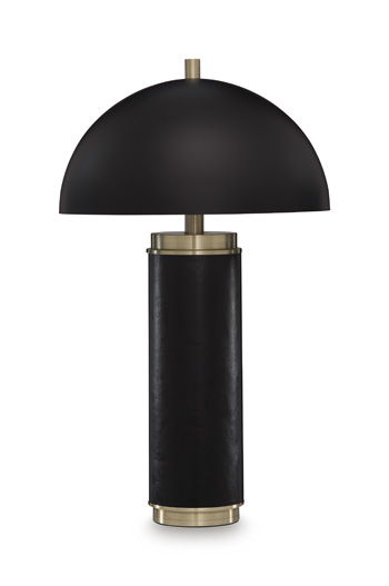 Lemland - Metal Table Lamp - Black / Gold Finish Signature Design by Ashley®