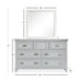 Charleston - Drawer Dresser With Landscape Mirror Magnussen Furniture