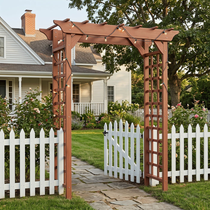 Wedding Arbor With Trellis Design Daily Nest