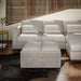 Avalon - Square Coffee Table, Storage Ottoman Simpli-Home
