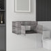 Floating Bathroom Vanity Cabinet, Soft Close Double Drawers, Open Side Storage, Wall Mounted, Cabinet Only Home Essentials