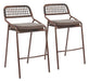 Rio - Outdoor Barstool (Set of 2) Zuo Modern