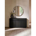 Bangor - 2 Drawer Dining Sideboard Server - Black Furniture Max