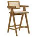 Remy - Bar Chair (Set of 2) With Upholstery - Walnut Furniture Max
