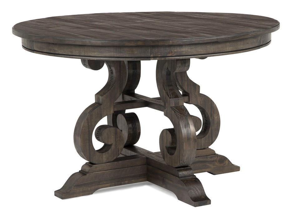 Bellamy - 48" Round Dining Table - Peppercorn Magnussen Furniture
