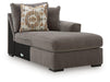 Larson Levee - RAF Corner Chaise - Espresso Signature Design by Ashley®