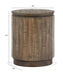 Baisden - Round Accent End Table - Tobacco Magnussen Furniture