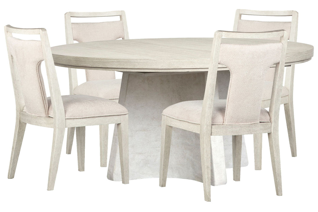 Lorelei - Extendable 54" Round Dining Table Set Magnussen Furniture