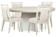 Lorelei - Extendable 54" Round Dining Table Set Magnussen Furniture