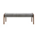 Modern Upholstered Long Bench For Kitchen Home Essentials