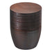 Johnsen - Handcrafted Large Metal Accent Table Simpli-Home