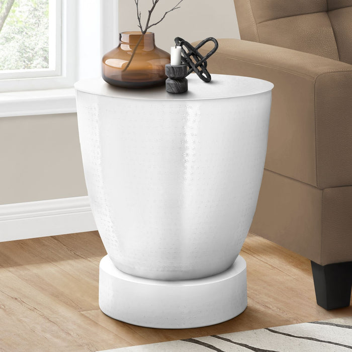 Drum Accent Side Table, Contemporary & Modern Design 8th Street
