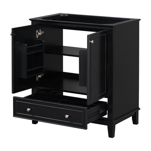 Modern Bathroom Vanity Base Only With Doors And Drawer Hearth and Haven
