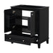 Modern Bathroom Vanity Base Only With Doors And Drawer Hearth and Haven