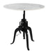 Mufid - Bistro Table - White & Black Zuo Modern