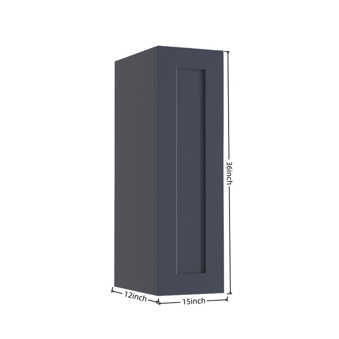 Shaker Wall Cabinet With 2 Adjustable Shelves Home Essentials
