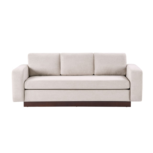 Modern 3 Seater Sofa, Living Room Couch Noble House